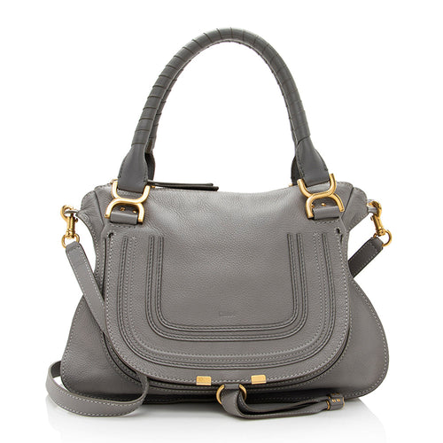 Chloe Calfskin Marcie Medium Satchel (SHF-22019)