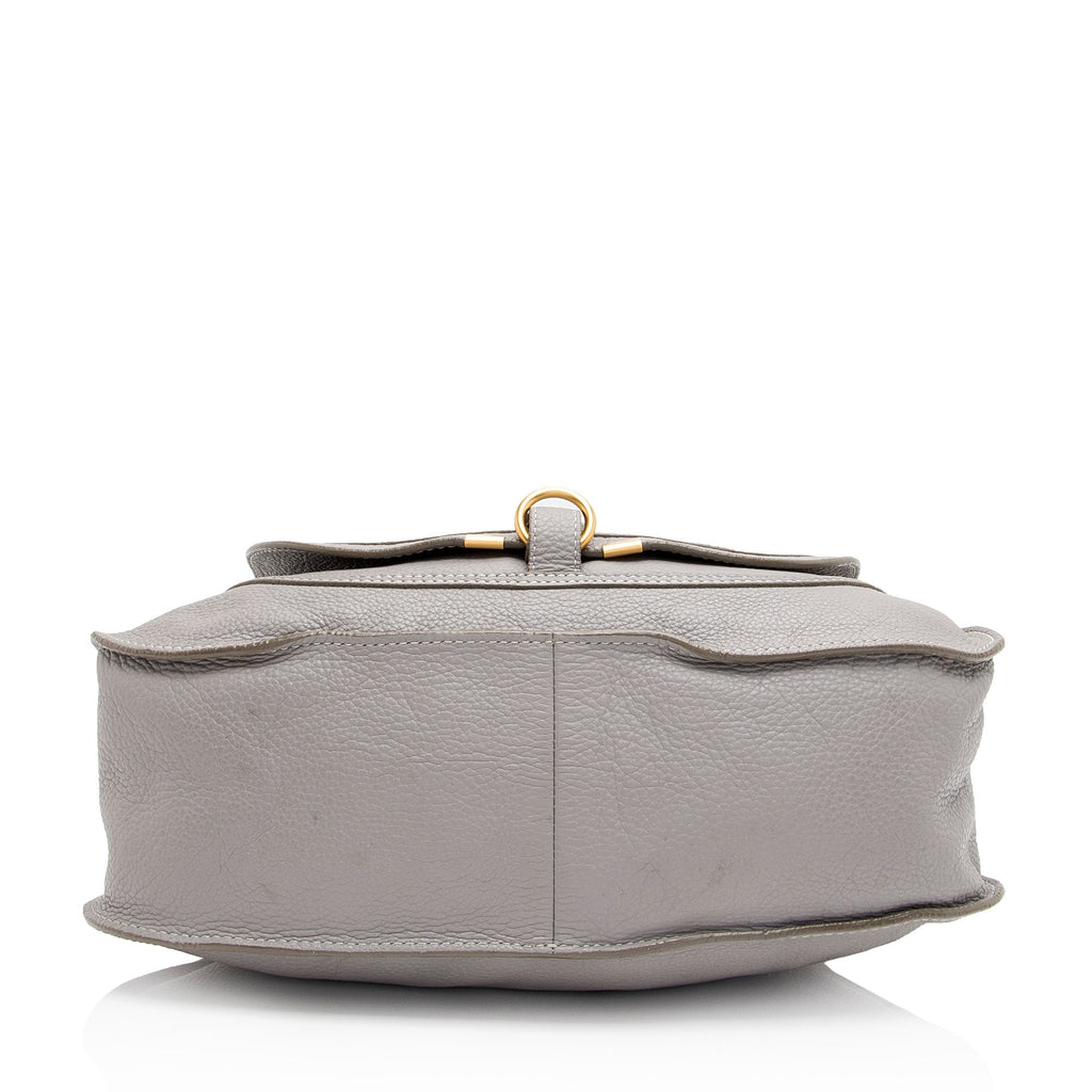 Chloe Calfskin Marcie Medium Satchel (SHF-1dXY9s)