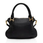Chloe Calfskin Marcie Medium Satchel (SHF-MprYK2)