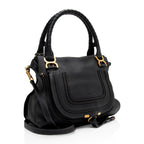 Chloe Calfskin Marcie Medium Satchel (SHF-MprYK2)