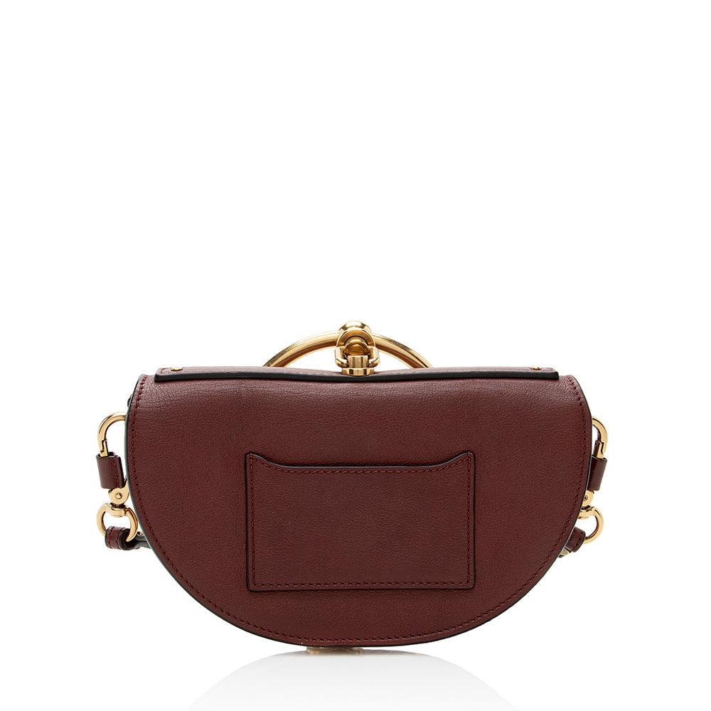 Chloe Calfskin Nile Minaudiere Small Bracelet Bag (SHF-19237)