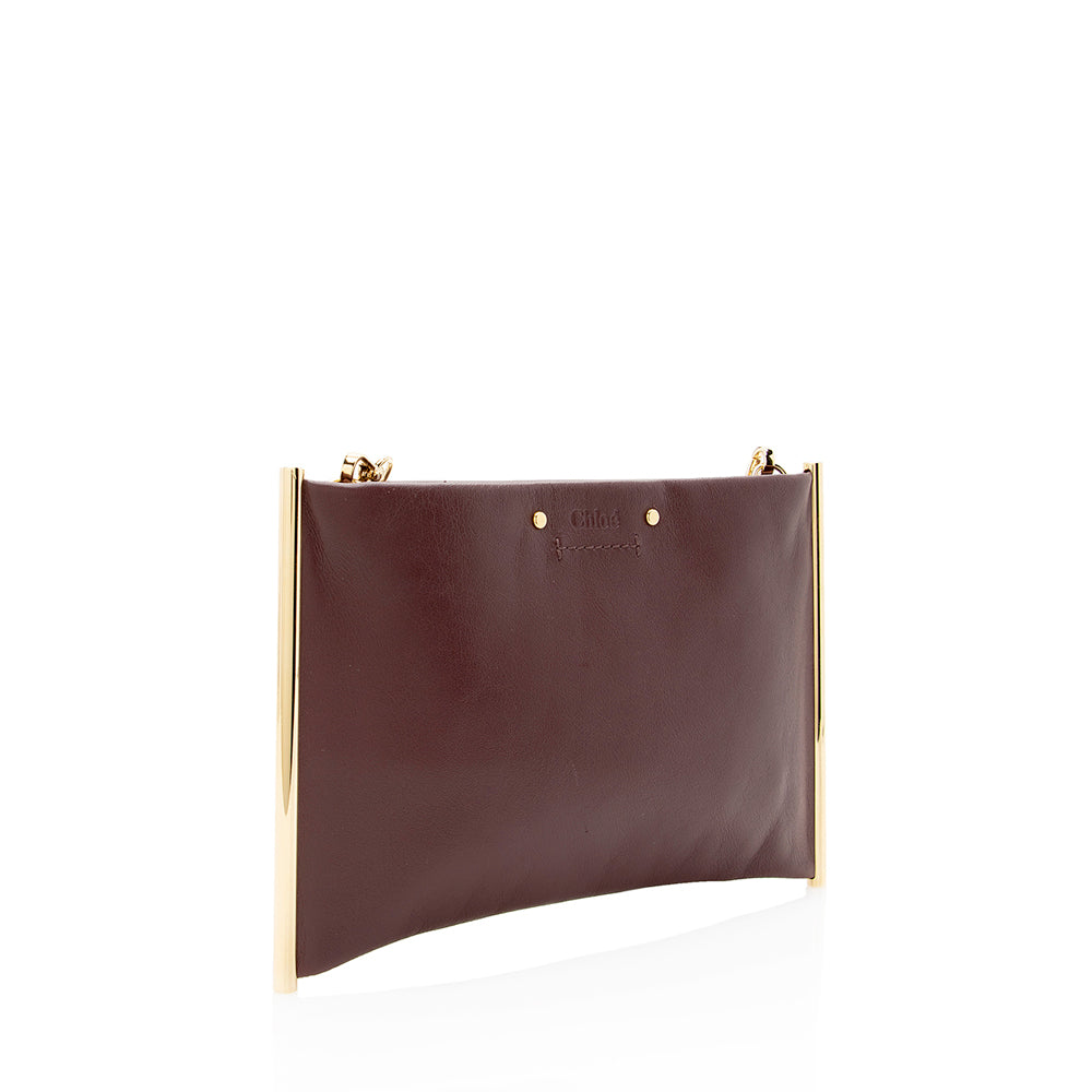 Chloe Calfskin Roy Mini Clutch - FINAL SALE (SHF-13385)