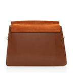 Chloe Calfskin Suede Faye Medium Shoulder Bag (SHF-19065)