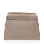 Chloe Calfskin Suede Faye Medium Shoulder Bag (SHF-19335)
