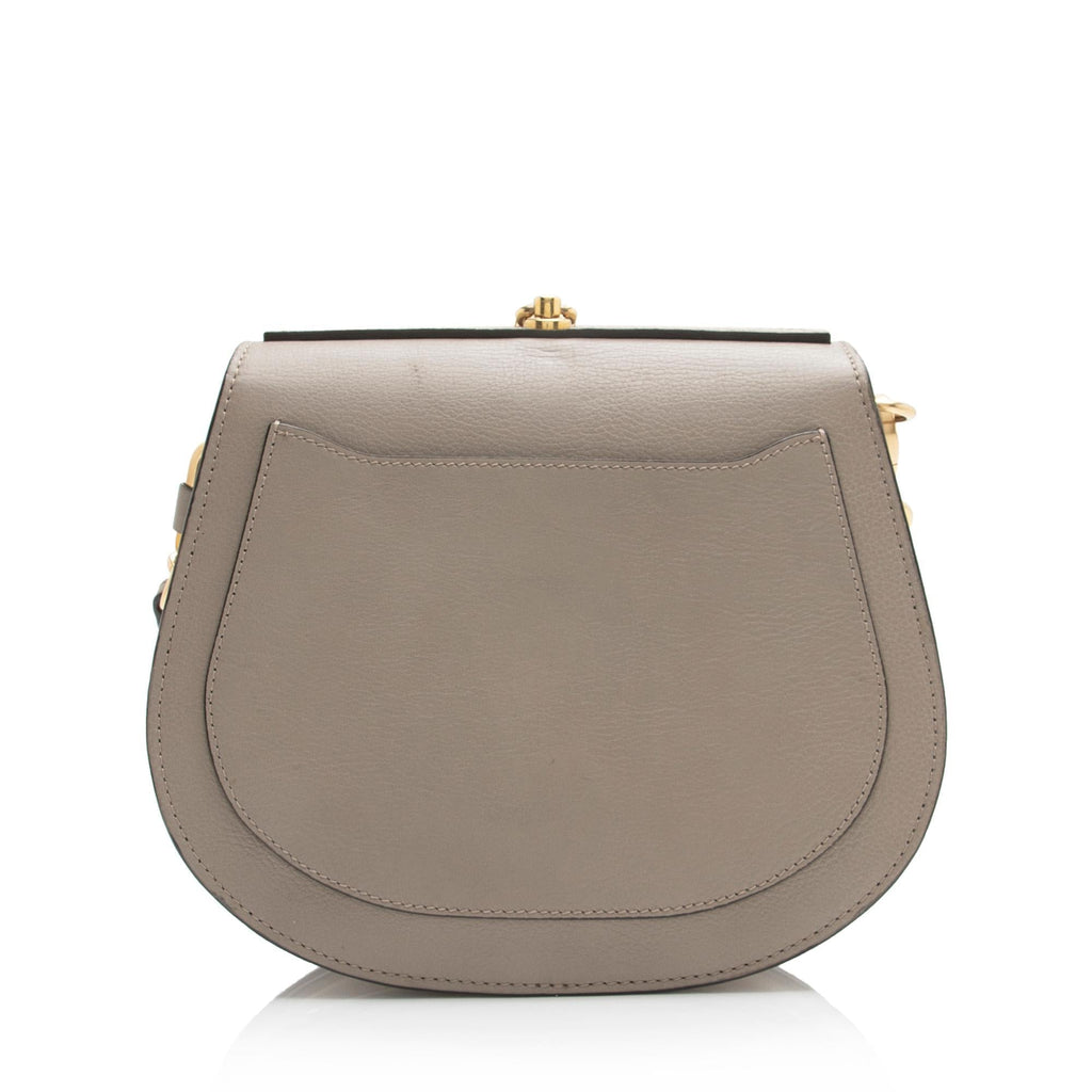 Chloe Calfskin Suede Nile Medium Bracelet Bag (SHF-23783)