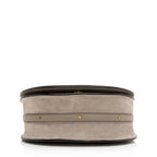 Chloe Calfskin Suede Nile Medium Bracelet Bag (SHF-23783)