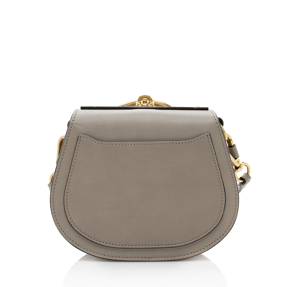 Chloe Calfskin Suede Nile Small Bracelet Bag - FINAL SALE (SHF-18310)