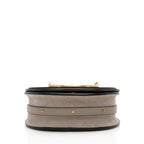 Chloe Calfskin Suede Nile Small Bracelet Bag - FINAL SALE (SHF-18310)