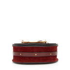 Chloe Calfskin Suede Nile Small Bracelet Bag (SHF-20119)