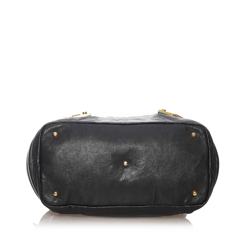 Chloe Cary Leather Satchel (SHG-27766)