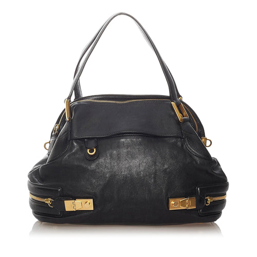 Chloe Cary Leather Satchel (SHG-27766)