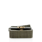 Chloe Croc Embossed C Mini Top Handle Bag (SHF-18176)
