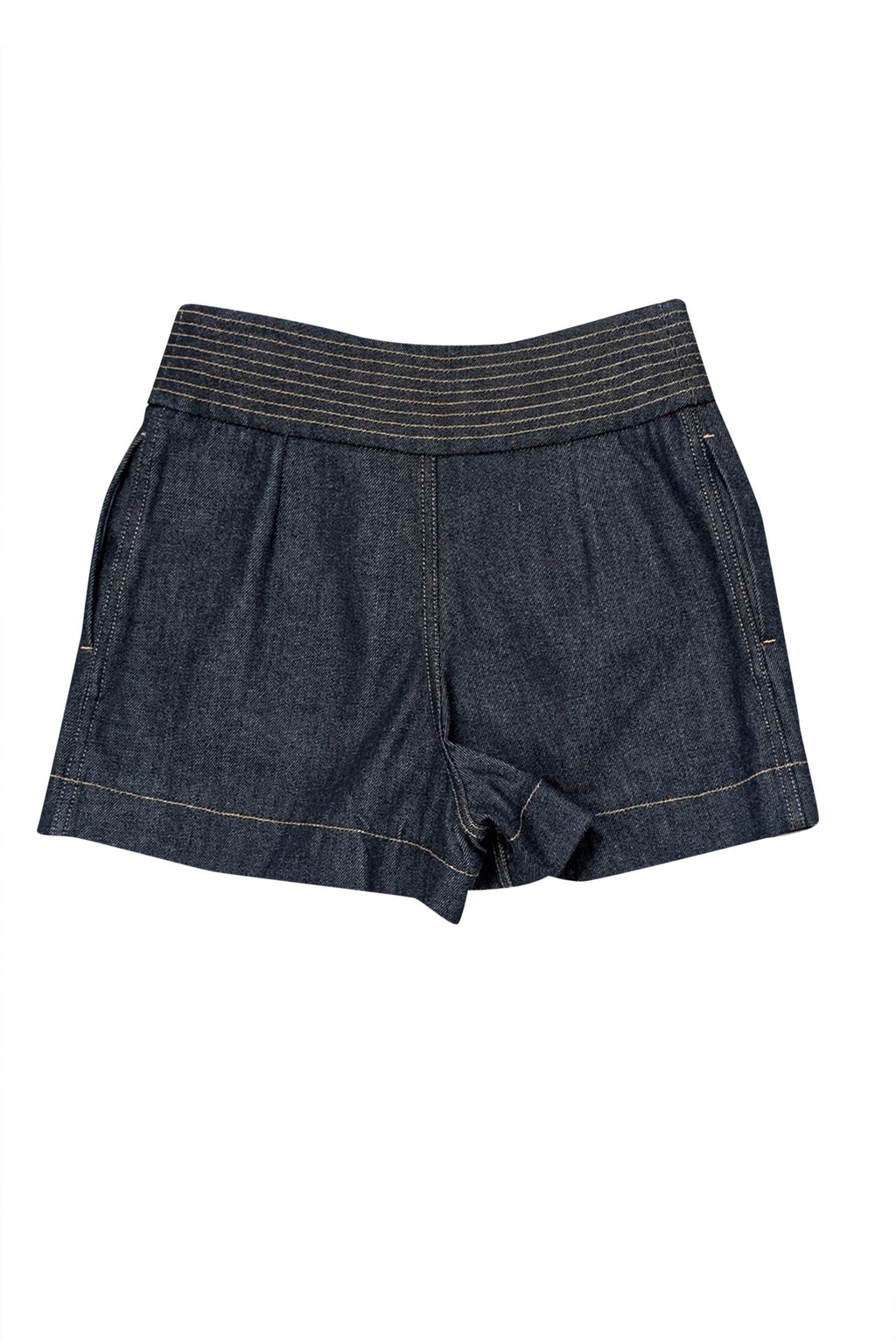 Chloe - Dark Wash Blue Denim Short Sz 2