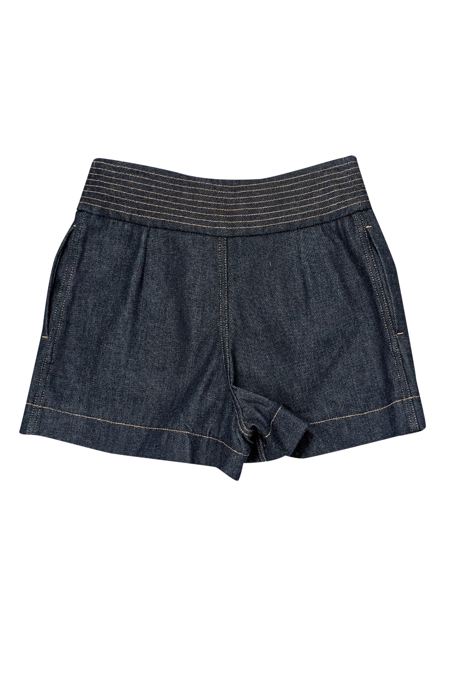Chloe - Dark Wash Blue Denim Short Sz 2