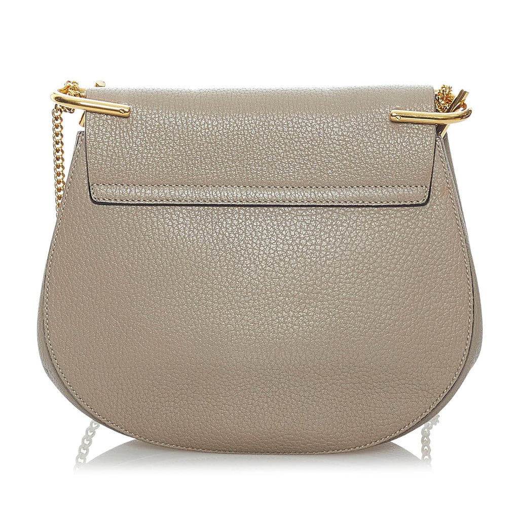 Chloe Drew Leather Crossbody Bag (SHG-30339)
