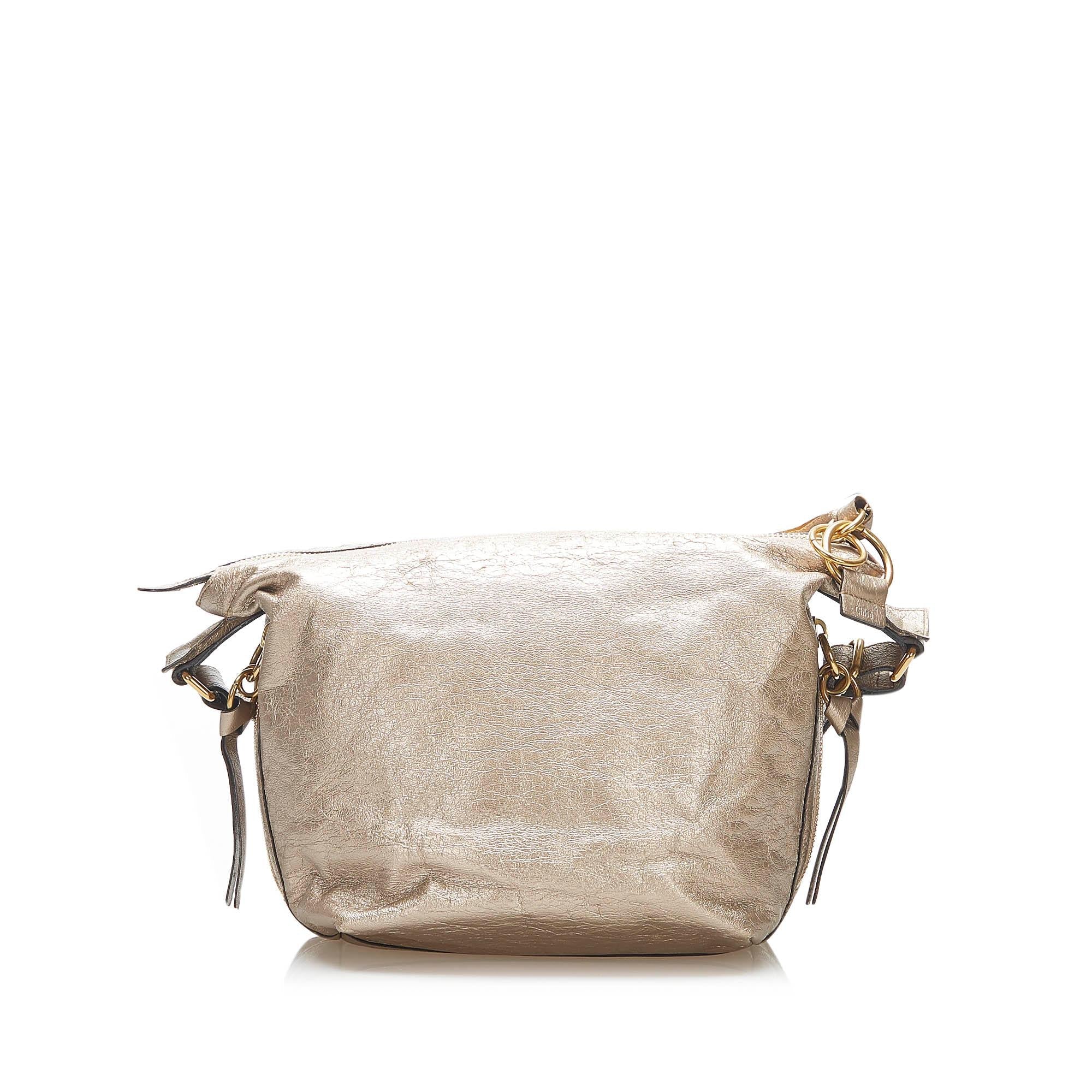 Chloe Eclipse Leather Crossbody Bag (SHG-22363)