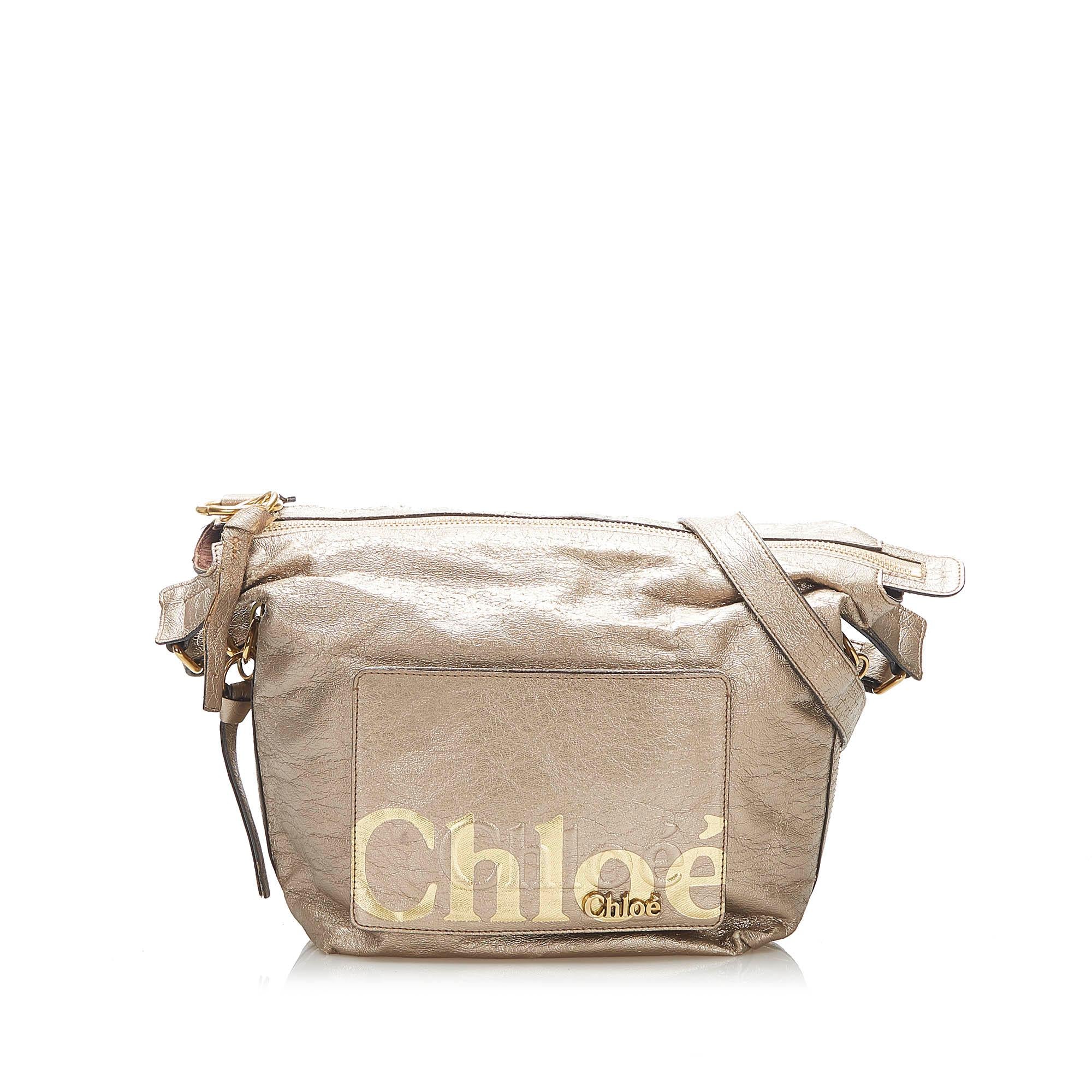 Chloe Eclipse Leather Crossbody Bag (SHG-22363)