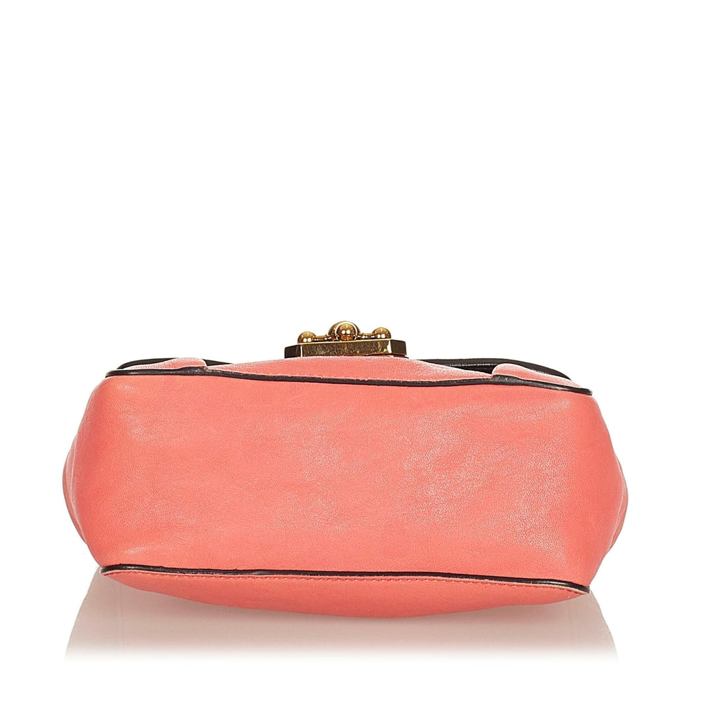 Chloe Elsie Leather Crossbody Bag (SHG-27135)