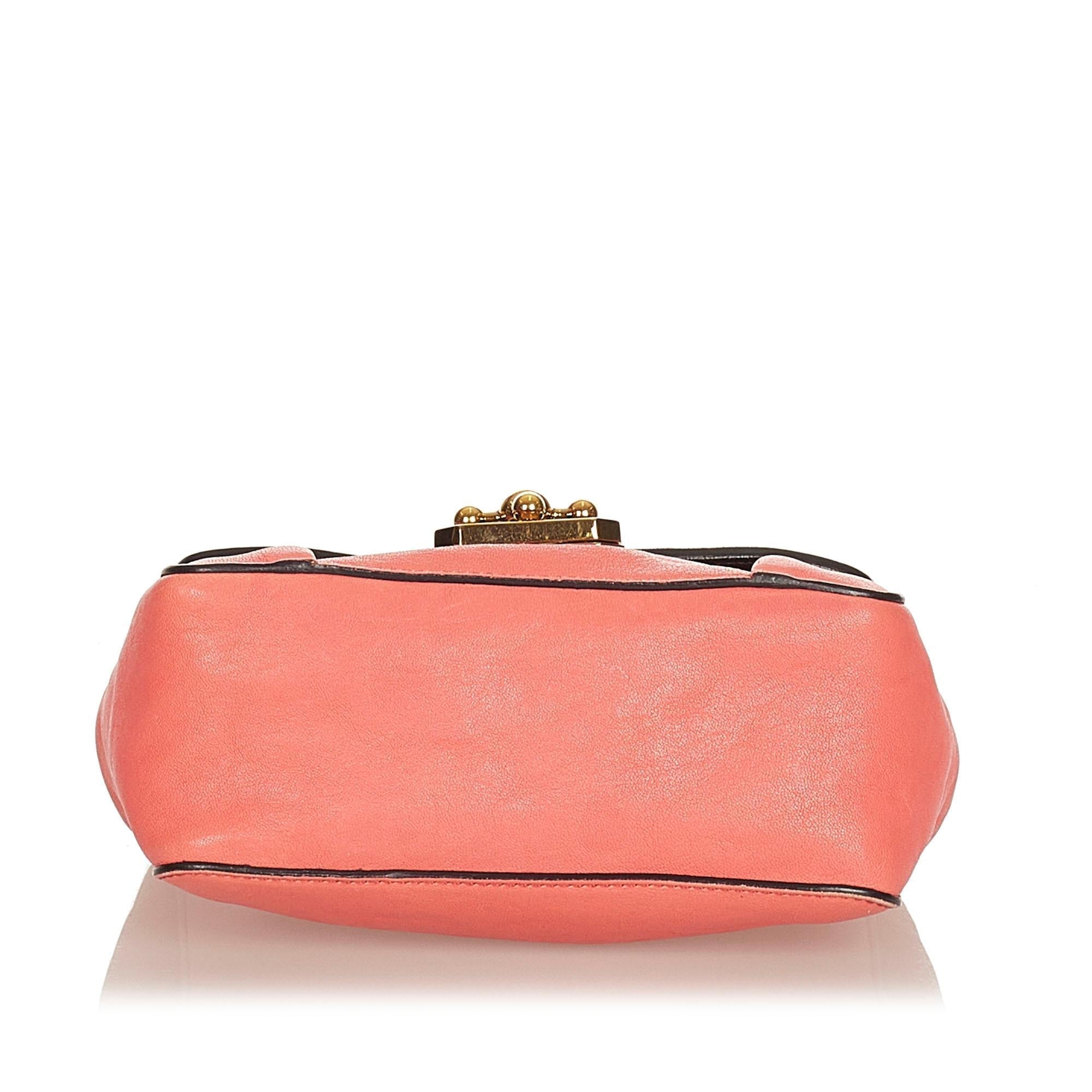 Chloe Elsie Leather Crossbody Bag (SHG-27135)