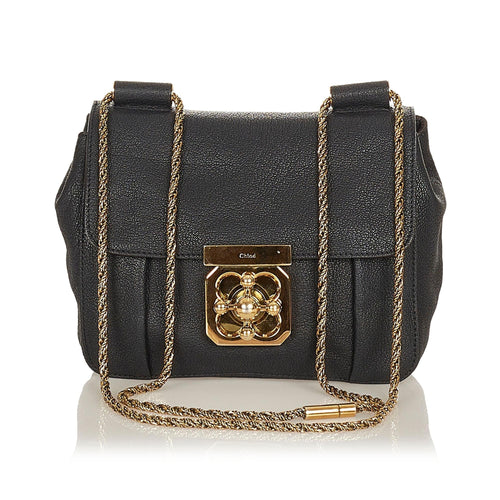 Chloe Elsie Leather Crossbody Bag (SHG-27137)