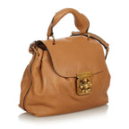 Chloe Elsie Leather Satchel (SHG-26297)
