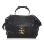Chloe Elsie Leather Satchel (SHG-28221)