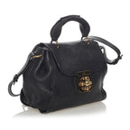 Chloe Elsie Leather Satchel (SHG-28221)