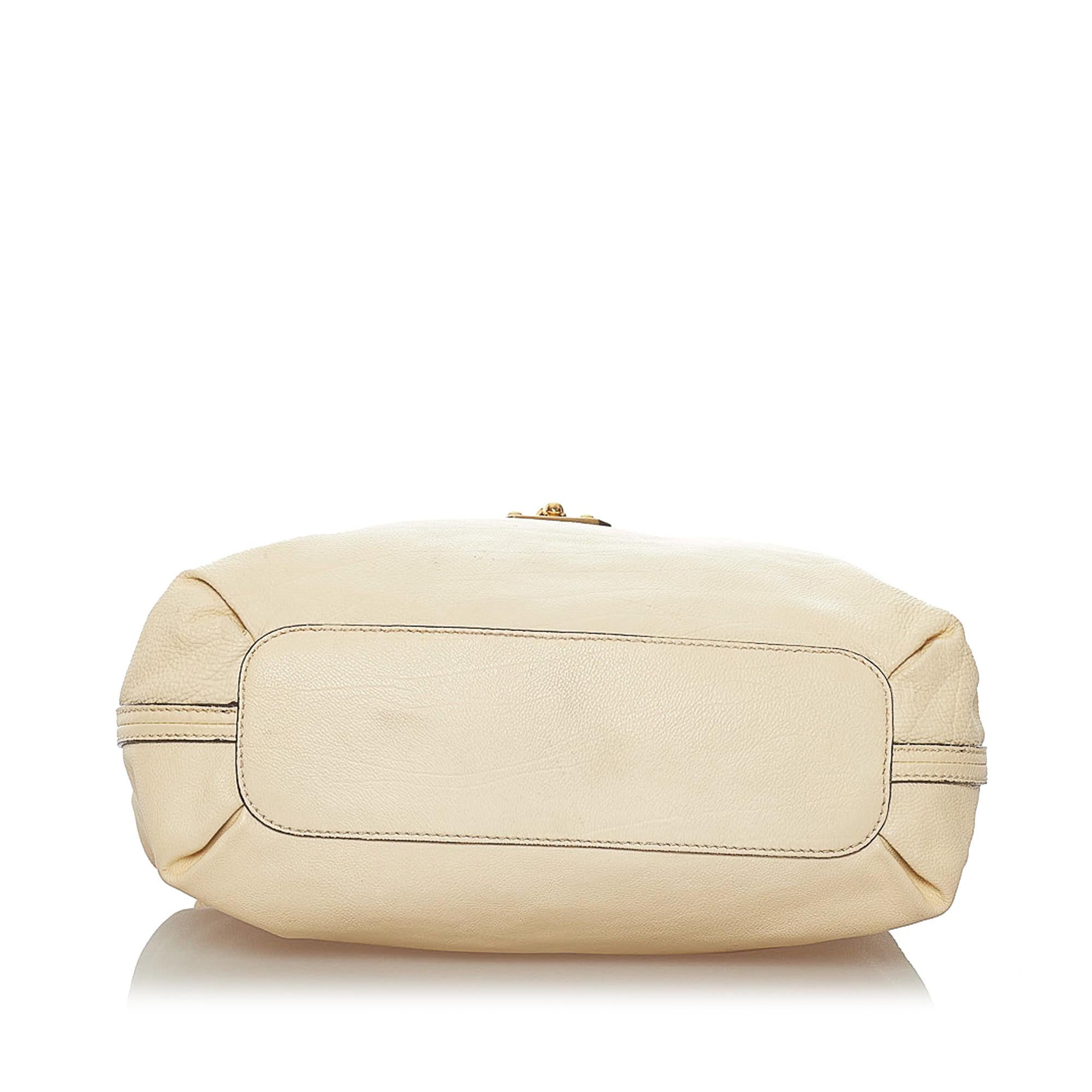 Chloe Elsie Leather Satchel (SHG-28313)