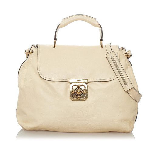 Chloe Elsie Leather Satchel (SHG-28313)