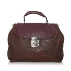 Chloe Elsie Leather Satchel (SHG-29904)