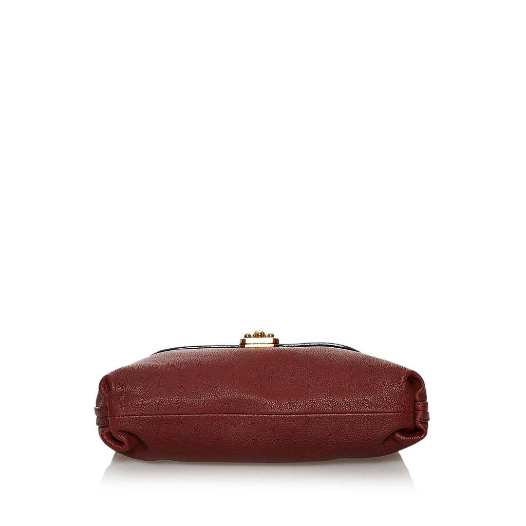 Chloe Elsie Leather Satchel (SHG-30799)