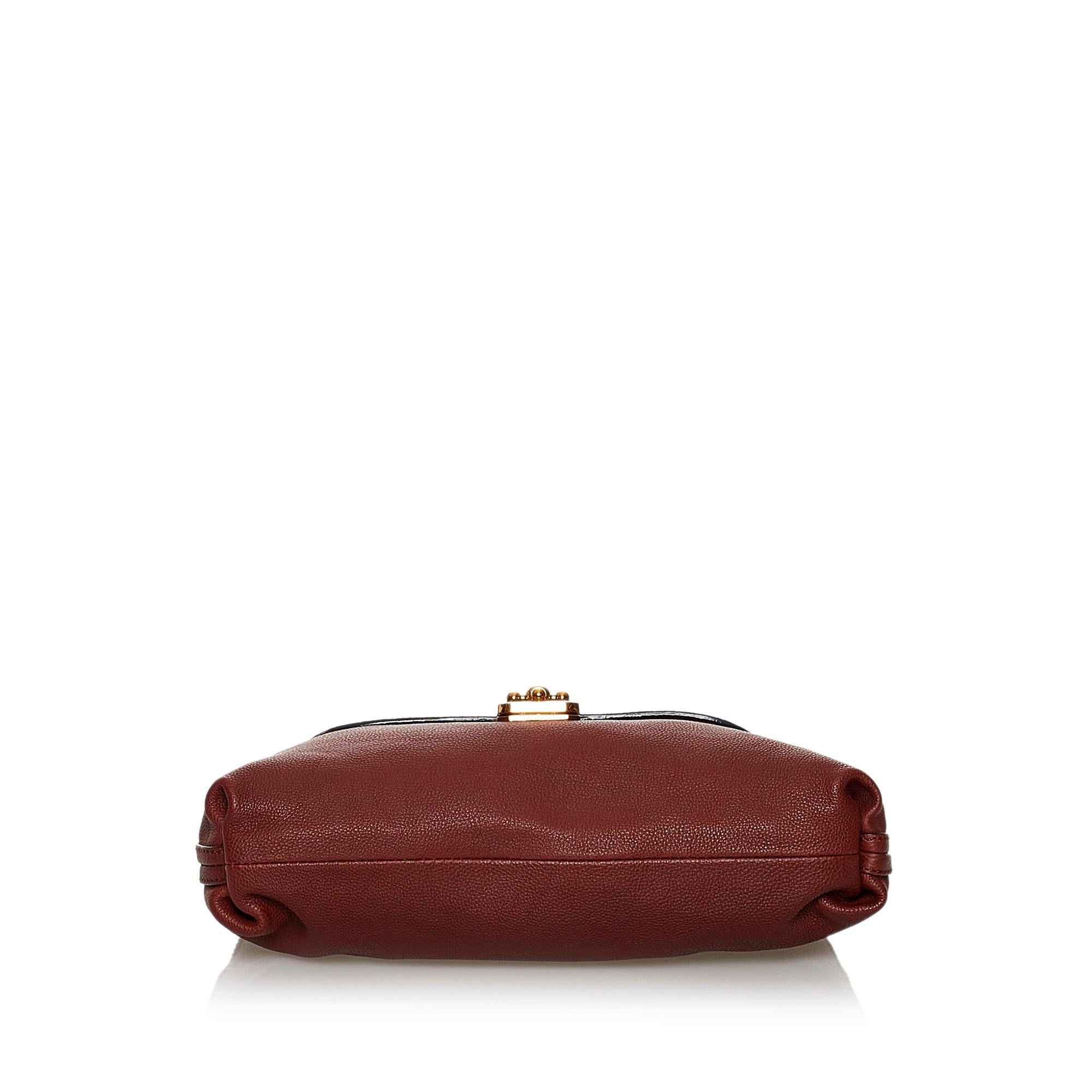 Chloe Elsie Leather Satchel (SHG-30799)