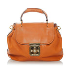 Chloe Elsie Leather Satchel (SHG-30981)