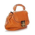 Chloe Elsie Leather Satchel (SHG-30981)