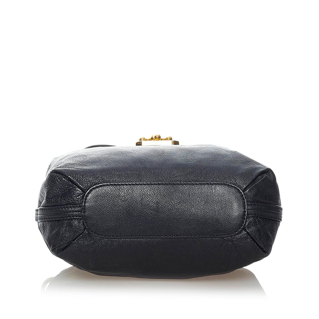 Chloe Elsie Leather Satchel (SHG-32474)