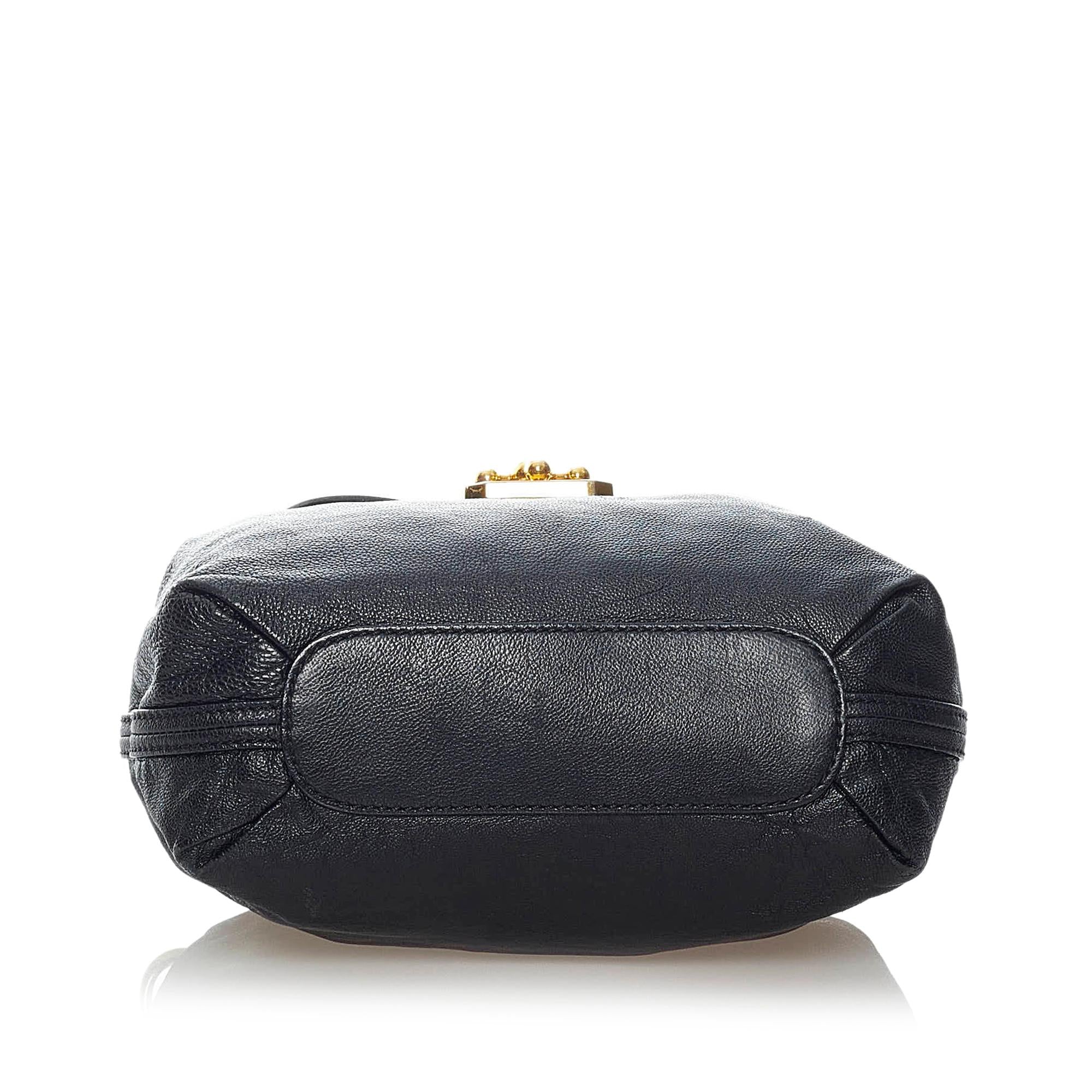 Chloe Elsie Leather Satchel (SHG-32474)