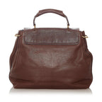 Chloe Elsie Leather Satchel (SHG-35069)