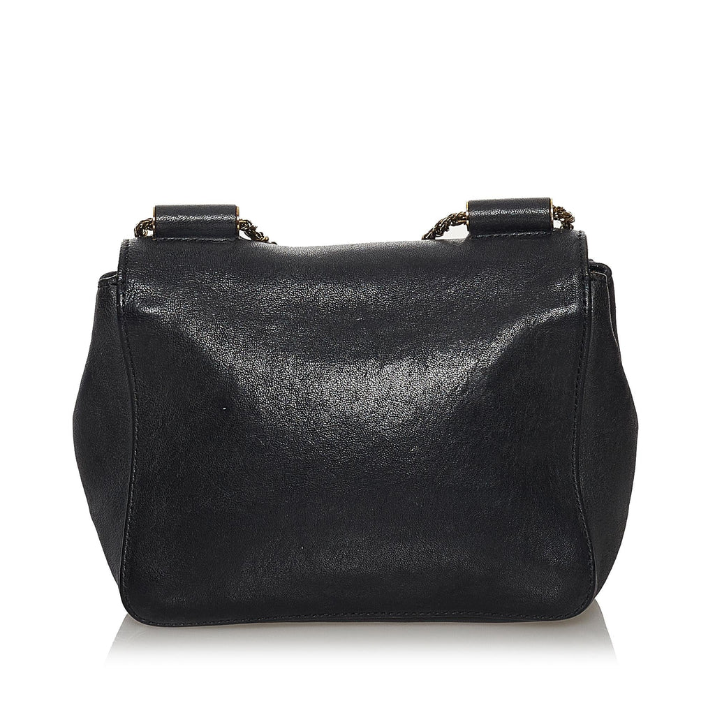 Chloe Elsie Leather Shoulder Bag (SHG-33651)