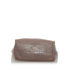 Chloe Embossed Cyndi Leather Tote Bag (SHG-33593)
