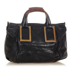 Chloe Ethel Leather Satchel (SHG-26684)