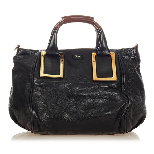 Chloe Ethel Leather Satchel (SHG-26684)