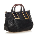 Chloe Ethel Leather Satchel (SHG-26684)