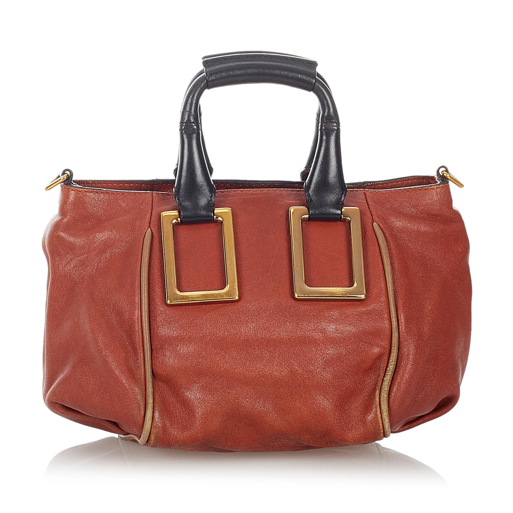 Chloe Ethel Leather Satchel (SHG-26962)