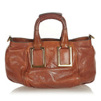Chloe Ethel Leather Satchel (SHG-27079)