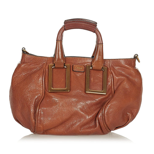 Chloe Ethel Leather Satchel (SHG-27079)