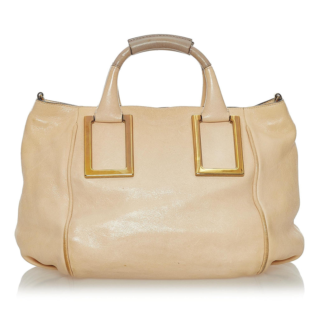Chloe Ethel Leather Satchel (SHG-28124)