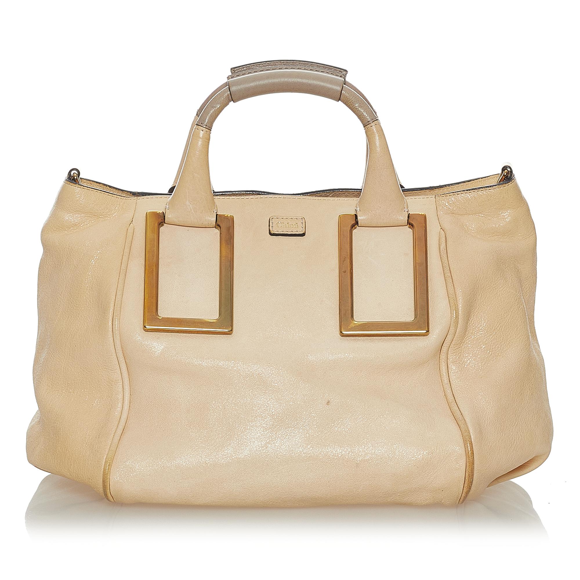 Chloe Ethel Leather Satchel (SHG-28124)