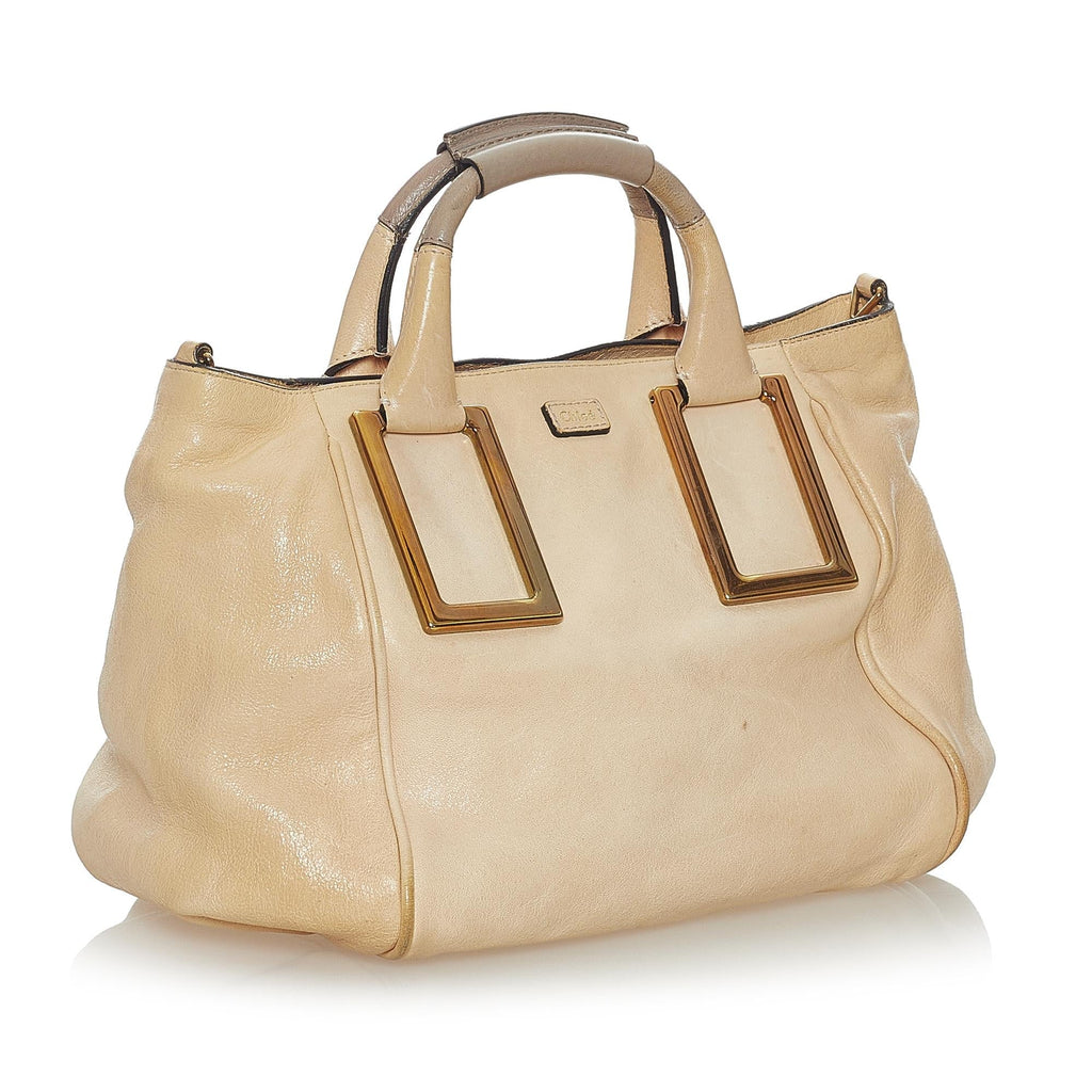 Chloe Ethel Leather Satchel (SHG-28124)