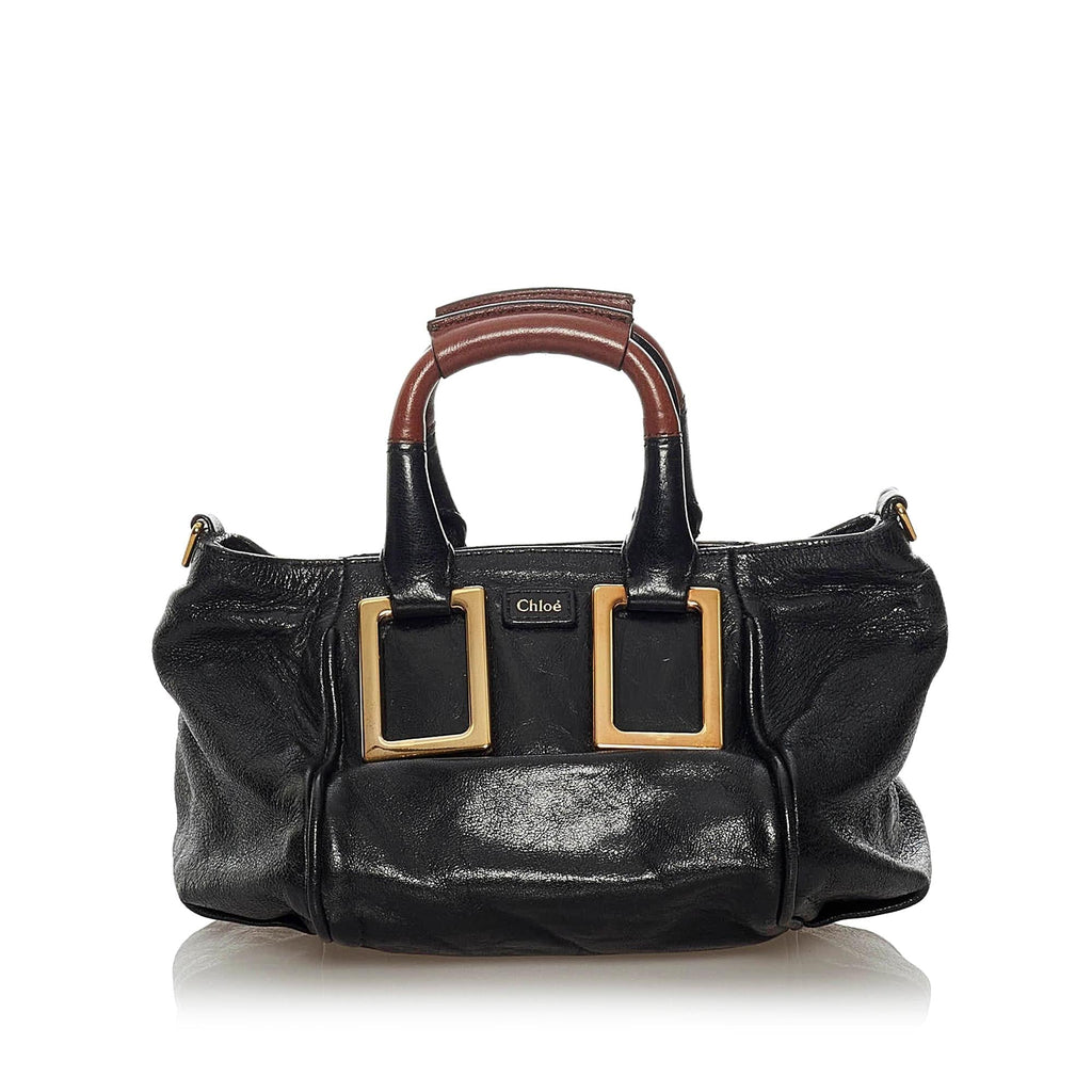Chloe Ethel Leather Satchel (SHG-28761)