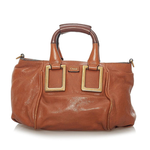 Chloe Ethel Leather Satchel (SHG-29095)